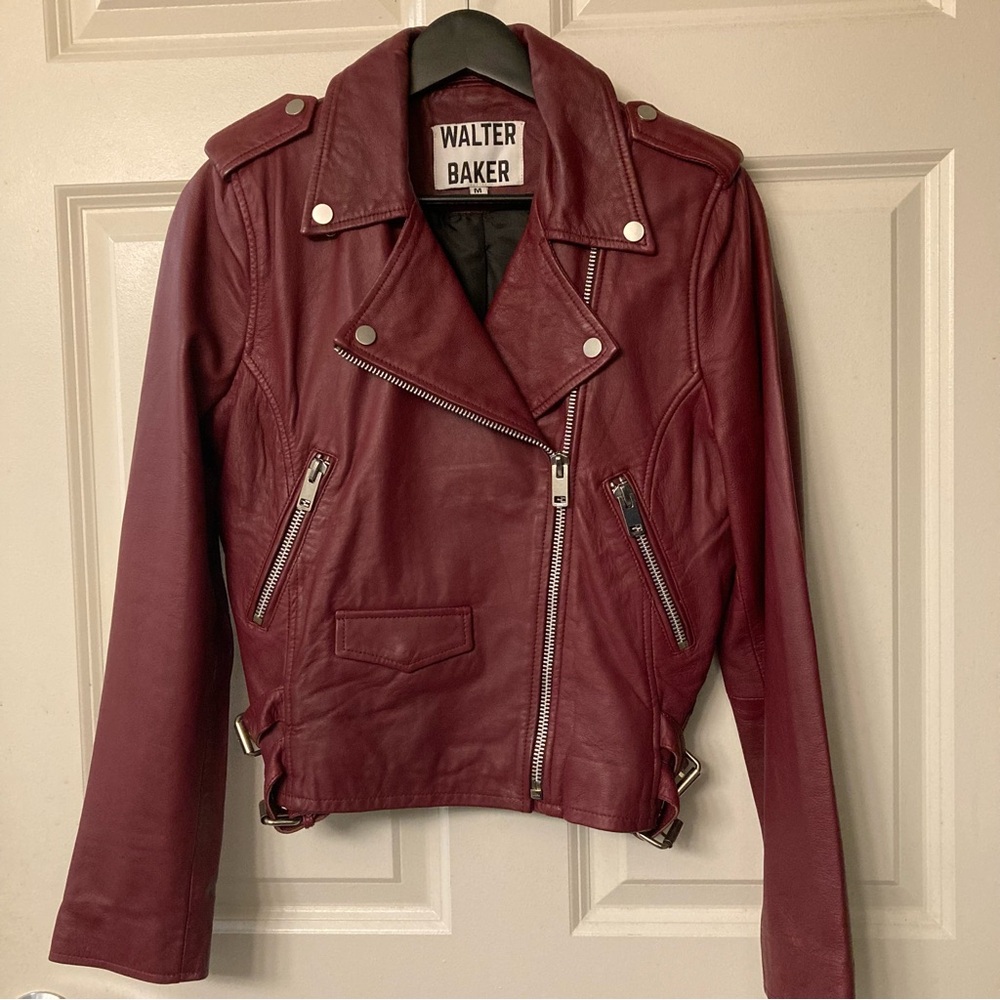 Like New Walter Baker Liz Leather Jacket - M